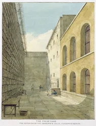 De pershof, Newgate Prison